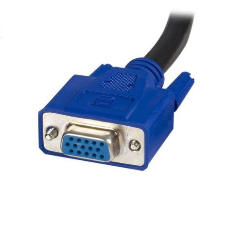 StarTech.com SVUSB2N1_10 KVM cable Black 118.1" (3 m)