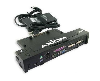 Axiom 331-6304-AX laptop dock/port replicator Black