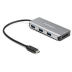 StarTech.com HB31C3ASDMB laptop dock/port replicator USB 3.2 Gen 2 (3.1 Gen 2) Type-C Black, Gray