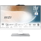 MSI Modern AM242TP 1M-1094US Intel Core 7 150U 23.8" 1920 x 1080 pixels Touchscreen All-in-One PC 32 GB DDR5-SDRAM 1 TB SSD Windows 11 Home Wi-Fi 6E (802.11ax) White