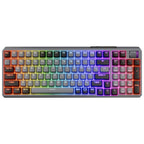 Cooler Master MK770 keyboard USB + RF Wireless + Bluetooth QWERTY US English Gray, Black