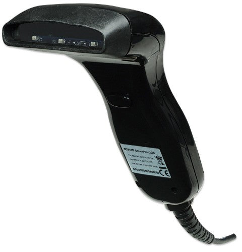 Manhattan 401517 barcode reader Handheld bar code reader 1D CCD Black