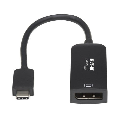 Tripp Lite U444-06N-DP8B video cable adapter 5.98" (0.152 m) USB Type-C DisplayPort Black