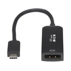 Tripp Lite U444-06N-DP8B video cable adapter 5.98" (0.152 m) USB Type-C DisplayPort Black
