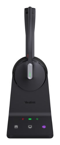Yealink WH64 Dual Teams Headset Wireless Head-band Office/Call center USB Type-C Bluetooth Black