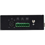 StarTech.com IES1G52UPDIN network switch Unmanaged Gigabit Ethernet (10/100/1000) Power over Ethernet (PoE) Black