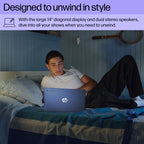 HP Chromebook 14a-nf0010nr Intel® N N100 14" HD 4 GB LPDDR5-SDRAM