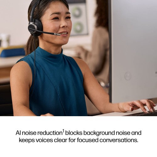 HP Poly Mission 815 Monaural USB Wired Headset (Bulk)