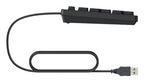 Belkin BBZ014TT keyboard Mouse included Universal USB AZERTY English Black