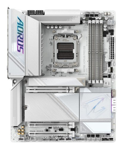 GIGABYTE X870E AORUS PRO ICE motherboard AMD X870E Socket AM5 ATX
