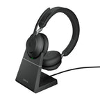 Jabra Evolve2 65 Headset Wireless Head-band Office/Call center USB Type-A Bluetooth Black