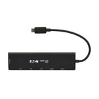 Eaton U460-006-5A1C interface hub USB Type-C 10000 Mbit/s Black