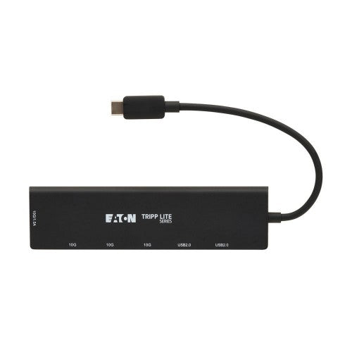 Eaton U460-006-5A1C interface hub USB Type-C 10000 Mbit/s Black