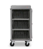 Bretford CUBE Cart Slim Portable device management cabinet Gray