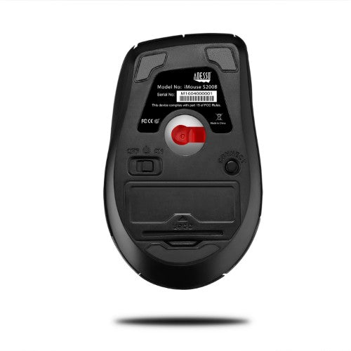 Adesso iMouse S200B mouse Office Ambidextrous Bluetooth Optical 2000 DPI