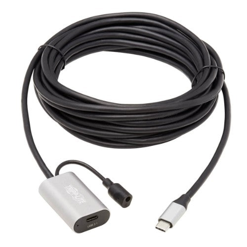 Tripp Lite U330-05M-C2C USB cable USB 3.2 Gen 1 (3.1 Gen 1) 196.9" (5 m) USB C Black, Gray