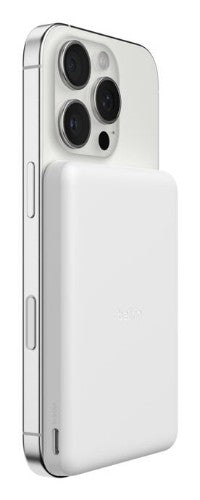 Belkin BoostCharge Lithium-Ion (Li-Ion) 5000 mAh Wireless charging White