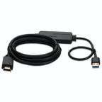 AddOn Networks USB32HDMI2M video cable adapter 78.7" (2 m) USB Type-A HDMI Black