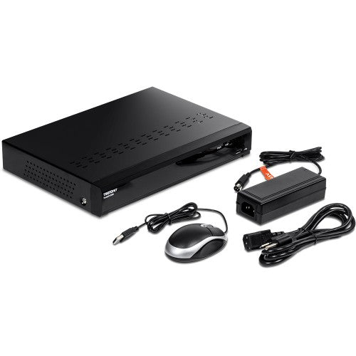 Trendnet TV-NVR1508 network video recorder Black