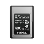 SanDisk PRO-CINEMA CFexpress Type A Card - 480GB