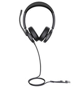 Yealink UH48 Dual UC USB-C/A Headset Wired Head-band Calls/Music USB Type-C / USB Type-A Black