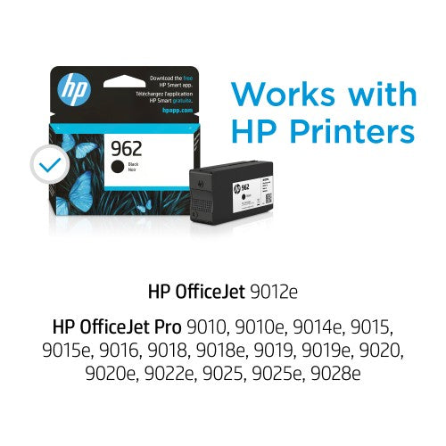 HP 962 Black Original Ink Cartridge
