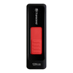 Transcend JetFlash elite JetFlash 760, 128GB USB flash drive USB Type-A 3.2 Gen 1 (3.1 Gen 1) Black, Red