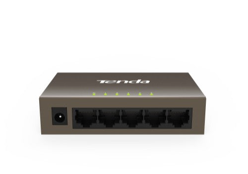 Tenda TEF1005D network switch Unmanaged Fast Ethernet (10/100) Gray