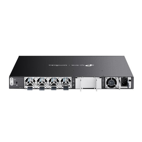 TP-Link Omada SG6654XHP network switch Managed L3 Gigabit Ethernet (10/100/1000) Power over Ethernet (PoE) 1U Black