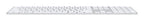 Apple Magic keyboard Universal USB + Bluetooth QWERTY US English White
