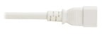 Eaton P037-005-AWH power cable White 59.1" (1.5 m) IEC C14 C21 coupler