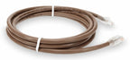 AddOn Networks ADD-10FCAT6A-BN networking cable Brown 120.1" (3.05 m) Cat6a U/UTP (UTP)