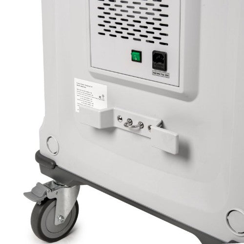 Rocstor VT0018-S1 portable device management cart/cabinet Black, Silver