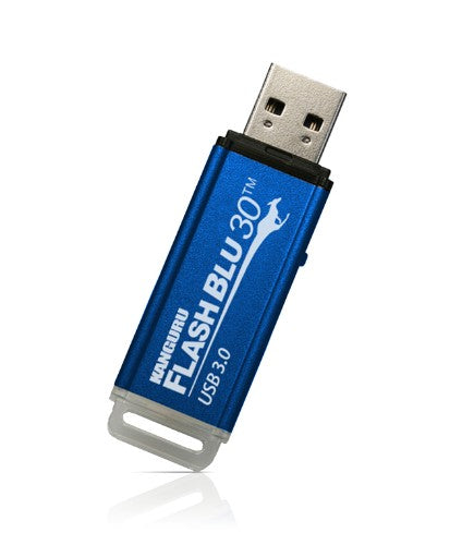 iStorage Kanguru ALK-FB30-32G USB flash drive 32 GB USB Type-A 3.2 Gen 1 (3.1 Gen 1) Blue