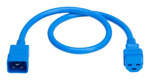 Eaton P035-002-ABL power cable Blue 23.6" (0.6 m) C20 coupler C21 coupler