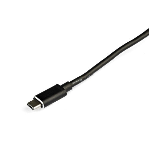 StarTech.com HB31C4AB interface hub USB 3.2 Gen 2 (3.1 Gen 2) Type-C 10000 Mbit/s Black