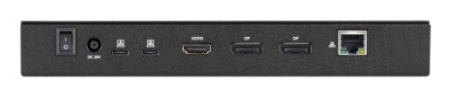 Black Box USBC2000-4KDUAL interface hub USB 3.2 Gen 2 (3.1 Gen 2) Type-C 10000 Mbit/s