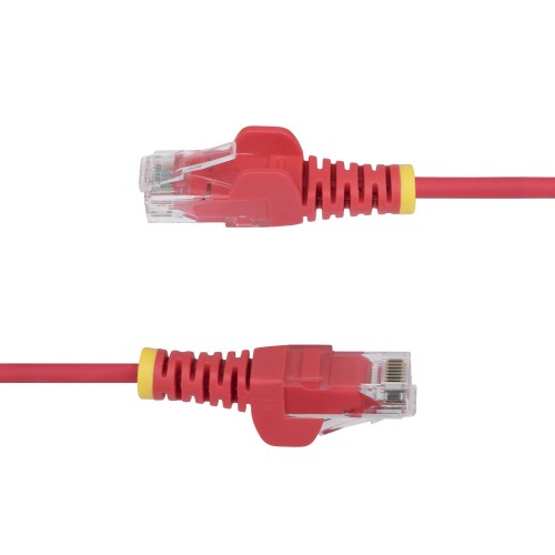 StarTech.com N6PAT3RDS networking cable Red 35.4" (0.9 m) Cat6 U/UTP (UTP)