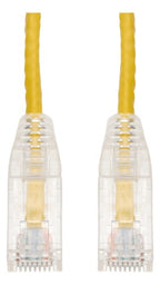 AddOn Networks ADD-0-5FSLCAT6A-YW networking cable Yellow 5.91" (0.15 m) Cat6a U/UTP (UTP)