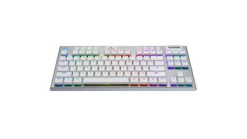 Logitech G 920-012732 keyboard Gaming RF Wireless + Bluetooth QWERTY English White