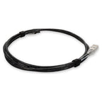 AddOn Networks ADD-6FSLCAT6A-BK networking cable Black 70.9" (1.8 m) Cat6a U/UTP (UTP)