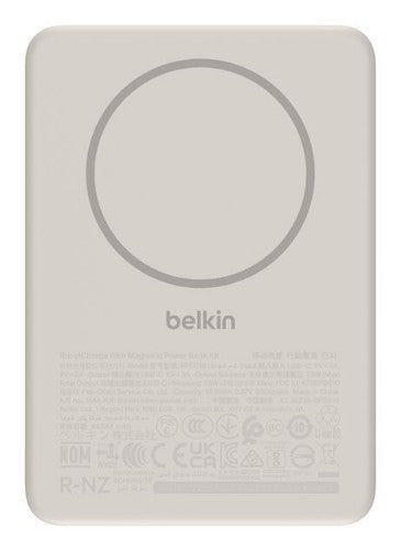 Belkin BoostCharge Lithium-Ion (Li-Ion) 5000 mAh Wireless charging Sand
