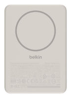 Belkin BoostCharge Lithium-Ion (Li-Ion) 5000 mAh Wireless charging Sand