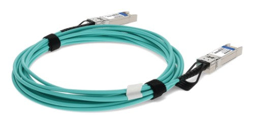 AddOn Networks ADD-SCISPA-AOC15M InfiniBand/fibre optic cable 590.6" (15 m) SFP+ AOC Aqua color, Stainless steel