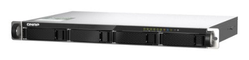 QNAP TS-435XeU NAS Rack (1U) Marvell CN9131 4 GB DDR4 0 TB QNAP QTS Black, Gray