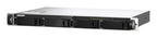 QNAP TS-435XeU NAS Rack (1U) Marvell CN9131 4 GB DDR4 0 TB QNAP QTS Black, Gray