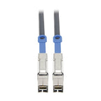 Tripp Lite S528-01M Serial Attached SCSI (SAS) cable 39.4" (1 m) 12 Gbit/s Black, Blue, Metallic
