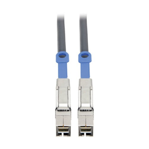Tripp Lite S528-01M Serial Attached SCSI (SAS) cable 39.4" (1 m) 12 Gbit/s Black, Blue, Metallic