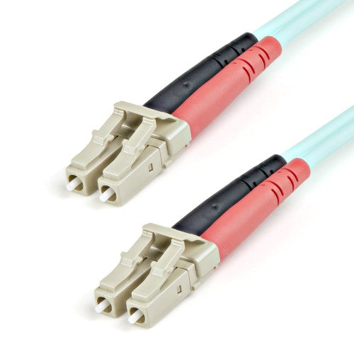 StarTech.com A50FBLCLC1 InfiniBand/fibre optic cable 39.4" (1 m) LC Aqua color