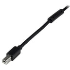 StarTech.com USB2HAB65AC USB cable USB 2.0 787.4" (20 m) USB A USB B 0.48 Gbit/s Black